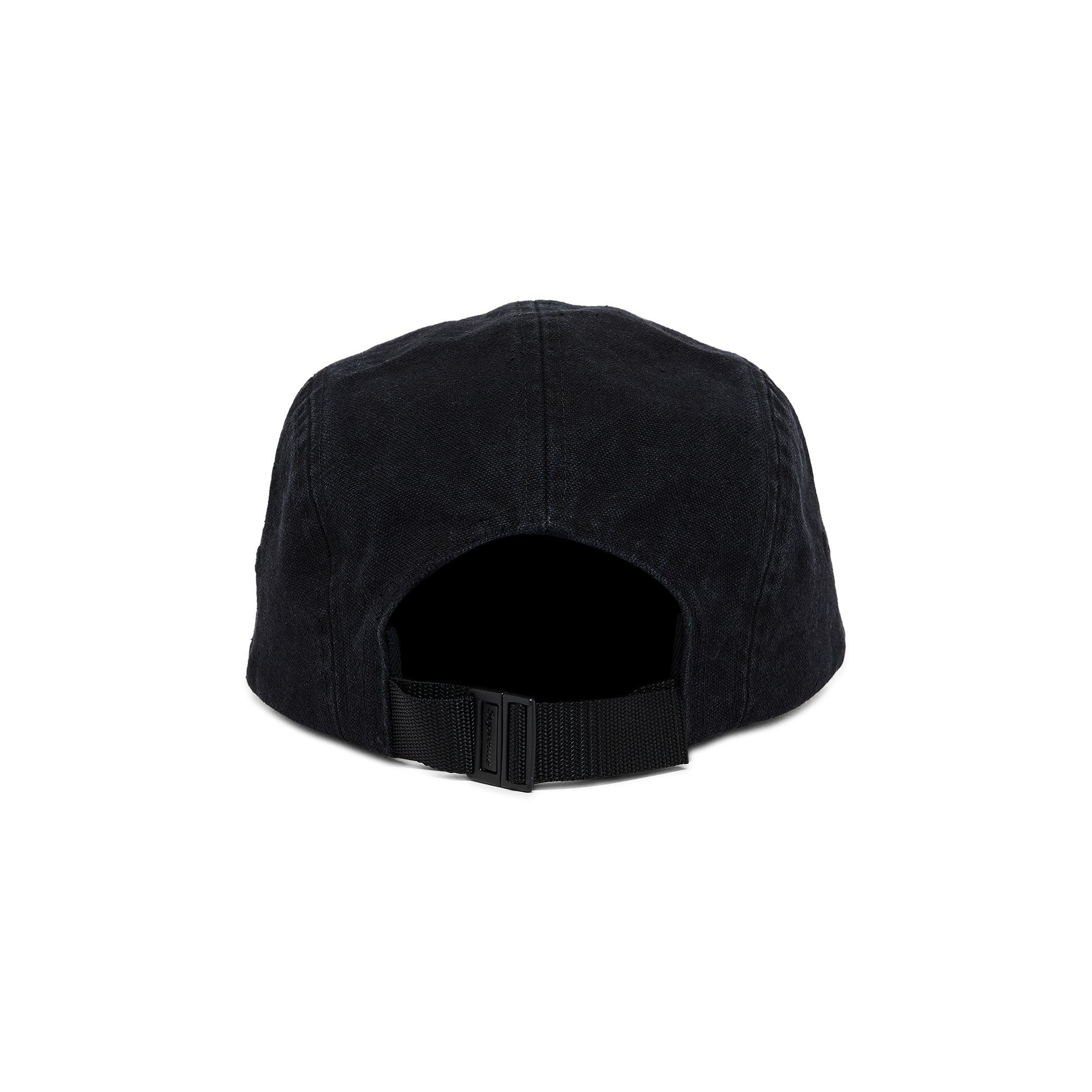 Supreme Washed Canvas Camp Cap 'Black' - 4