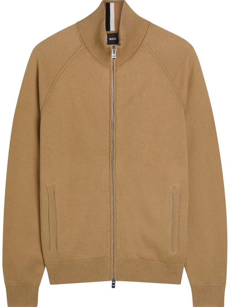 BOSS zip-up cardigan outlook