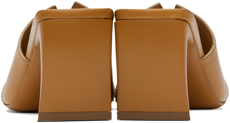 KNWLS Tan Serpent Mules outlook
