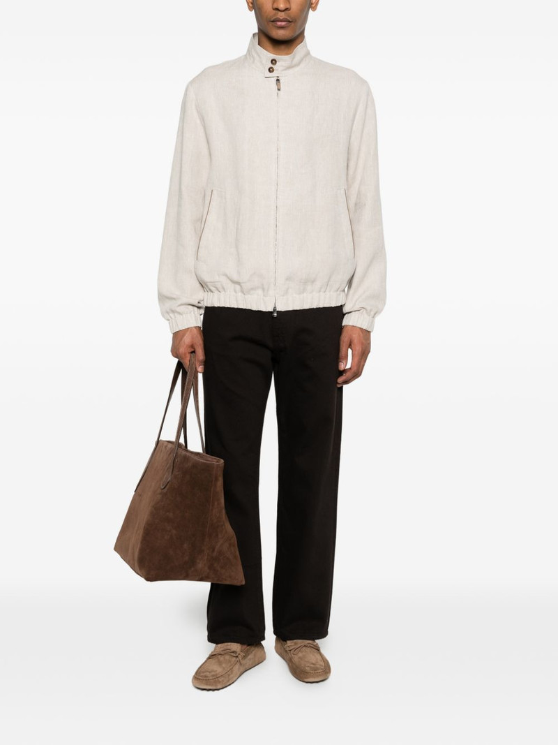 Canali zip-up jacket outlook