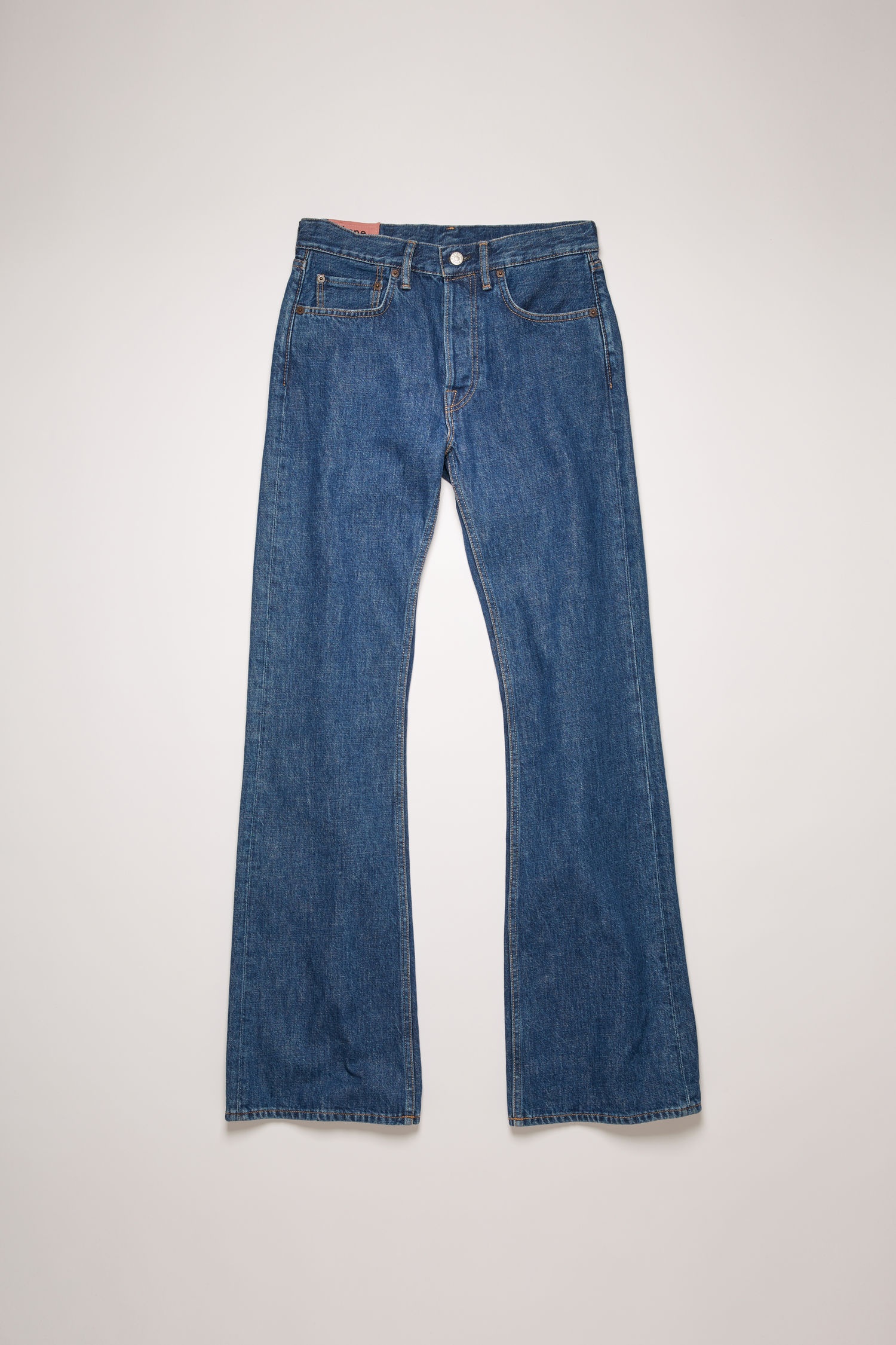 Relaxed bootcut jeans dark blue - 1