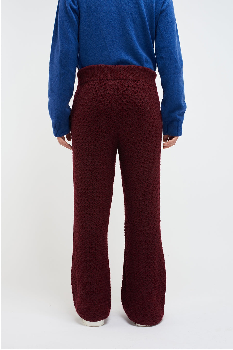 SCALLOP KNIT LOUNGE PANT - 4