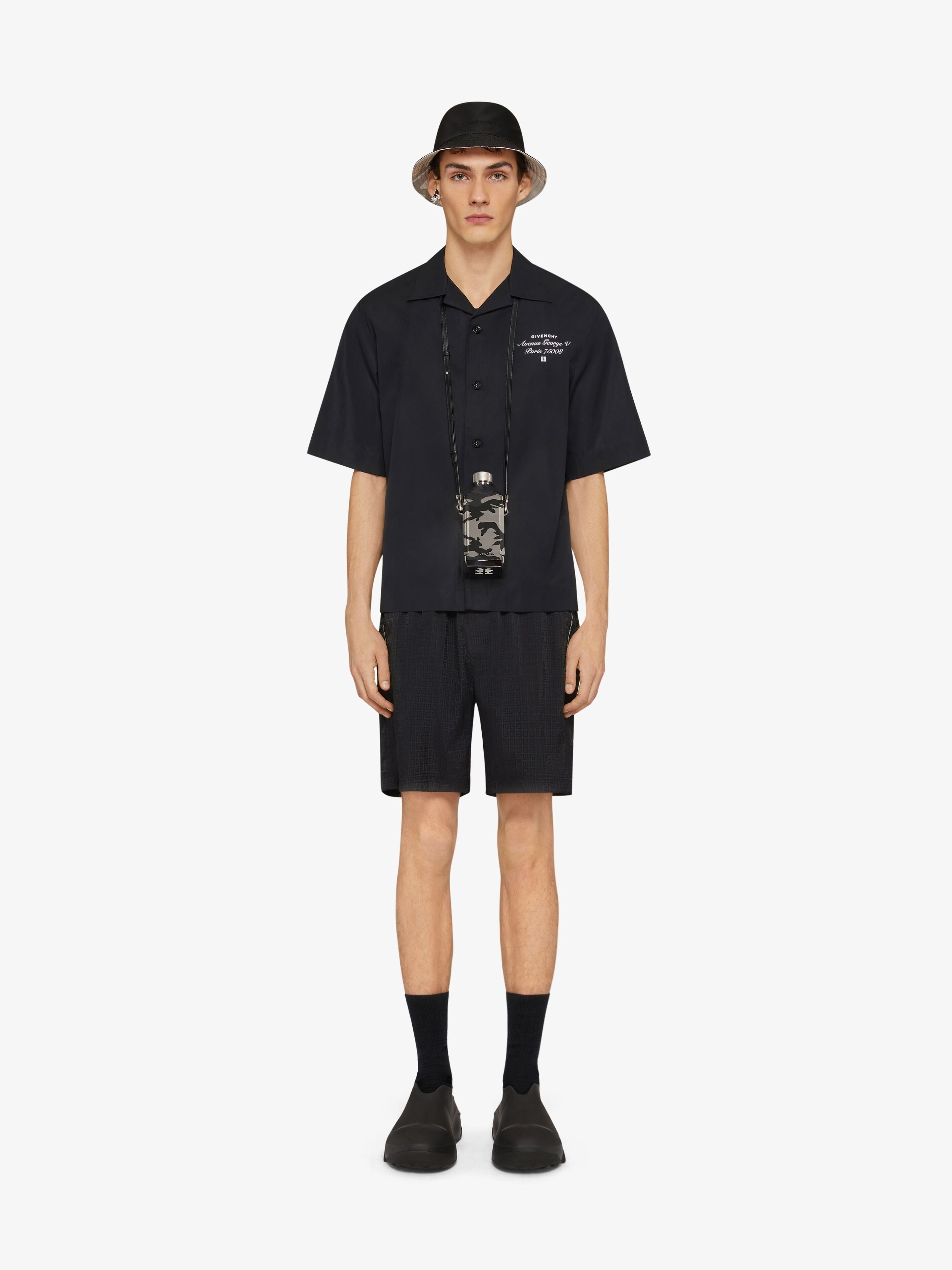HAWAIIAN SHIRT IN GIVENCHY POPLIN - 2
