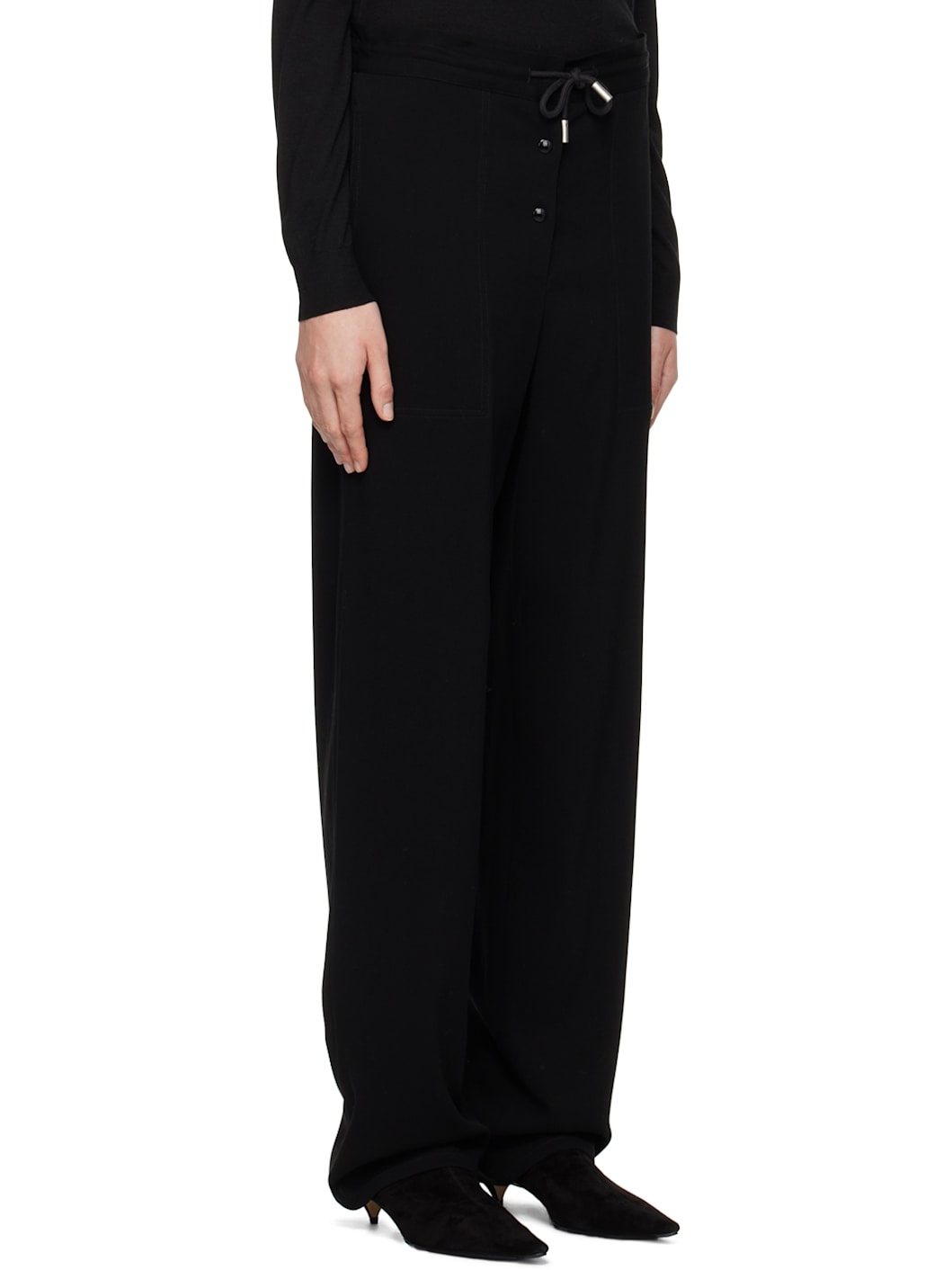 Black Bonnette Trousers - 2