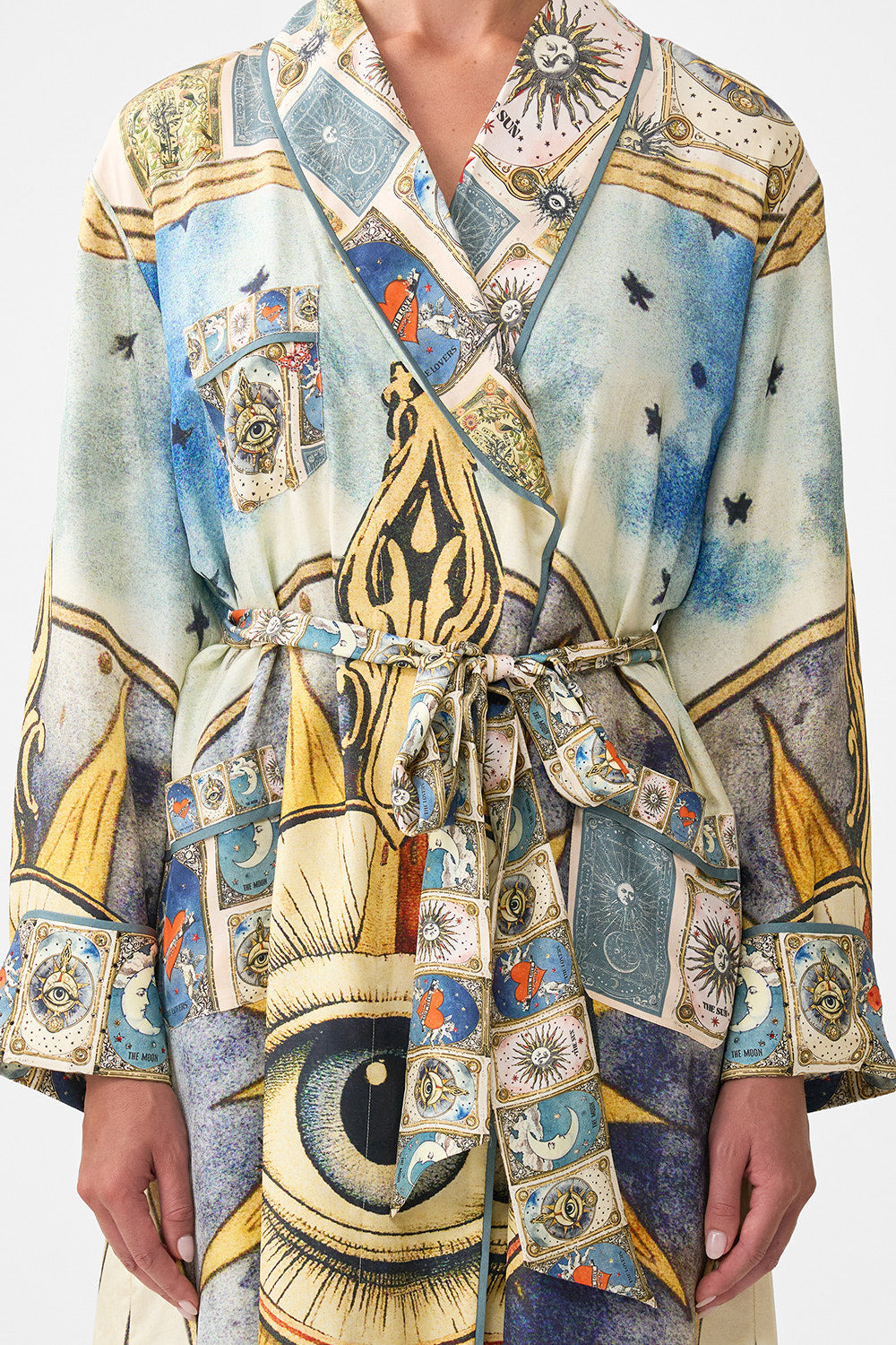 LONG ROBE WITH TIE - 5