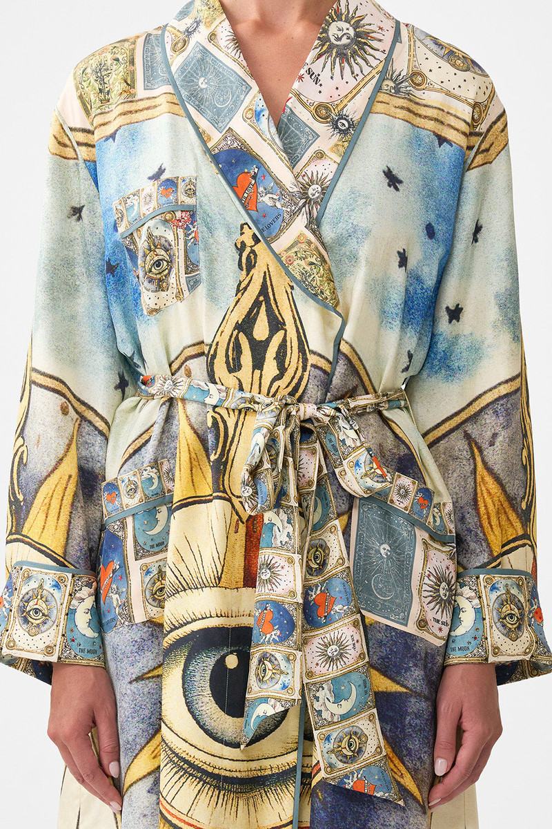 LONG ROBE WITH TIE 5