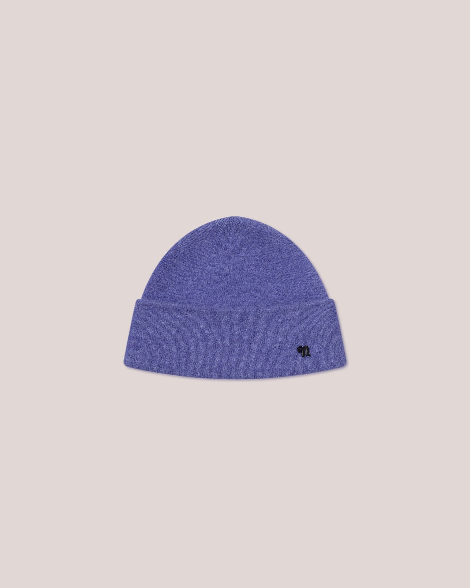 KENDRA - Ribbed beanie - Lilac/black - 1