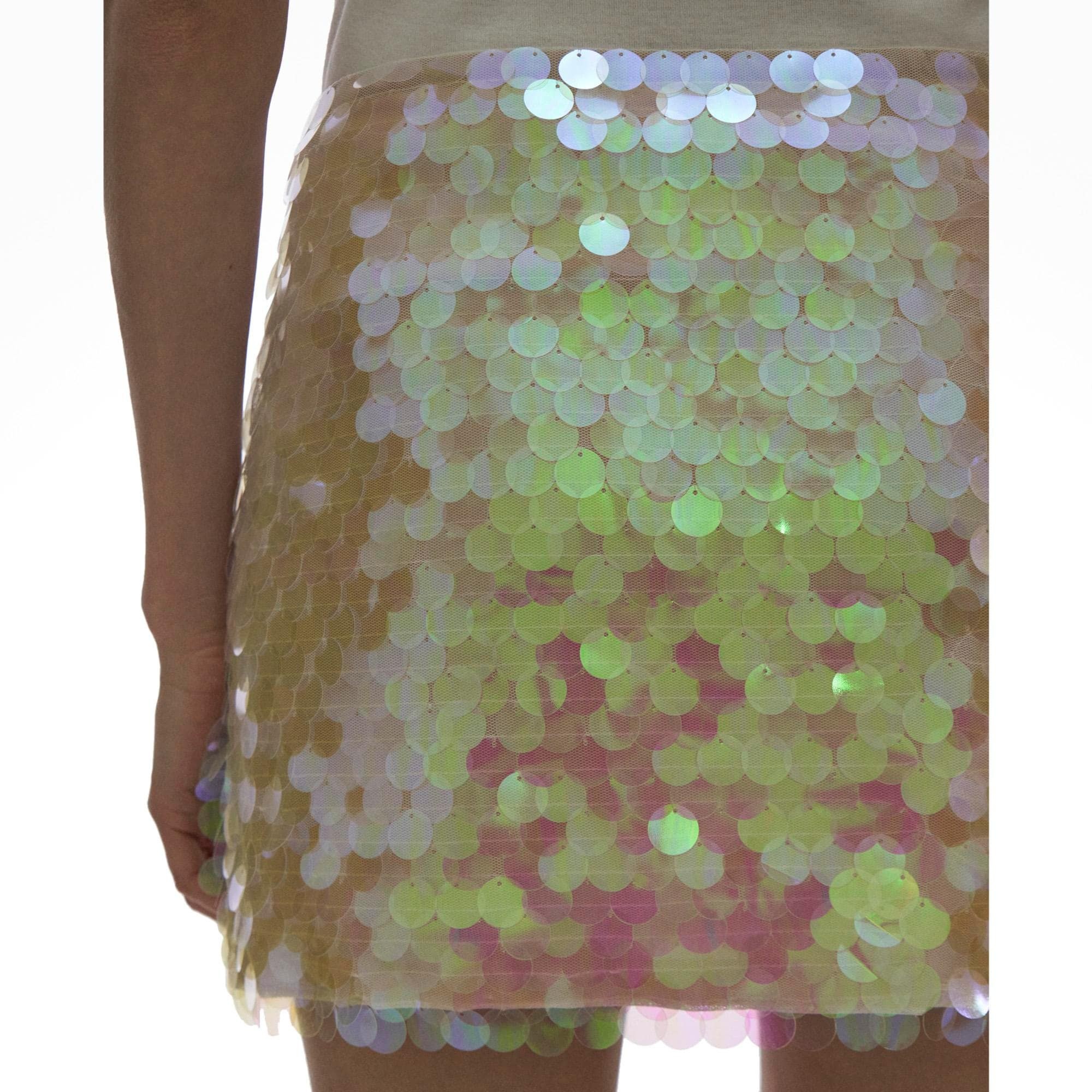 SEQUIN MINI SKIRT - 6