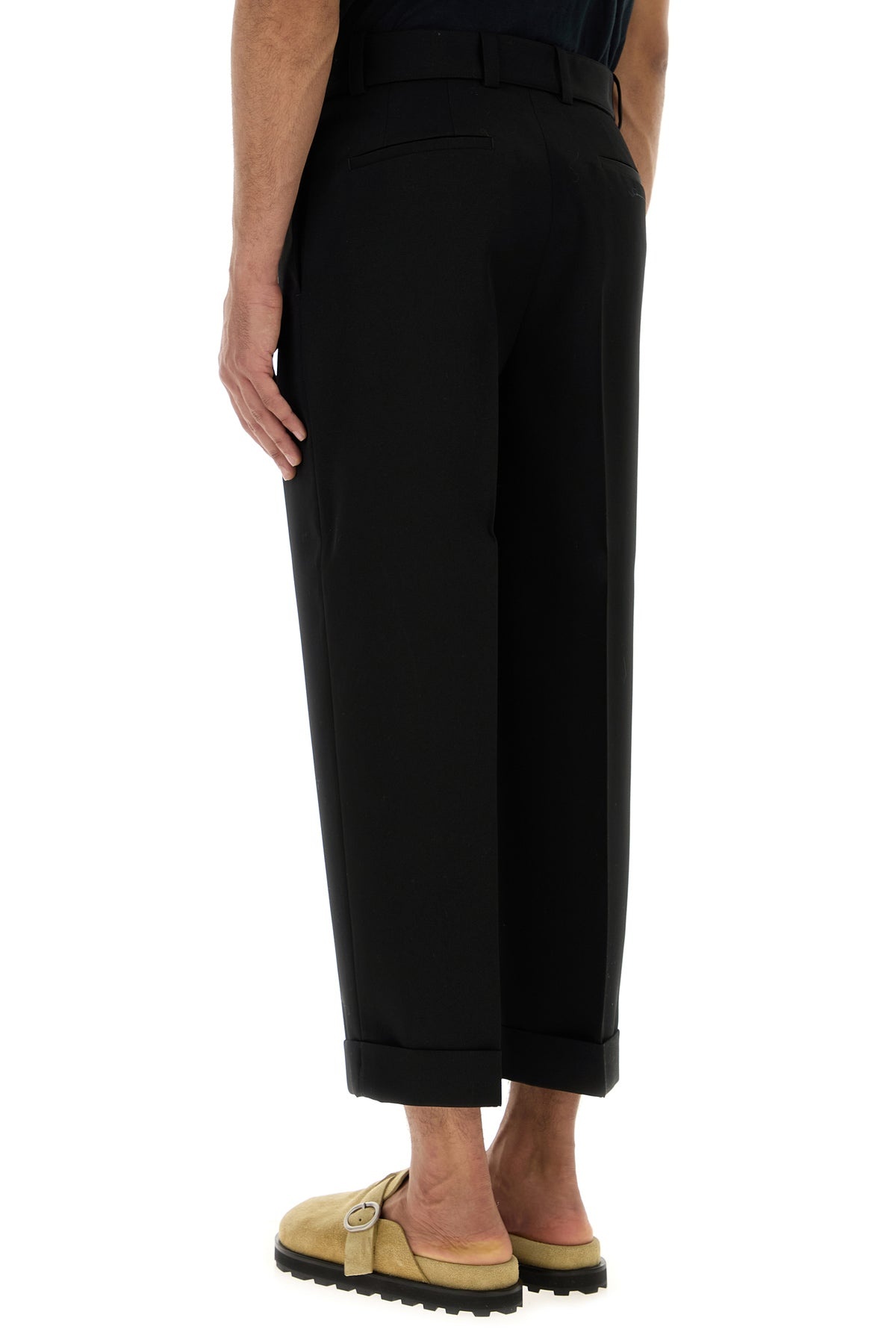 Black wool pant - 4