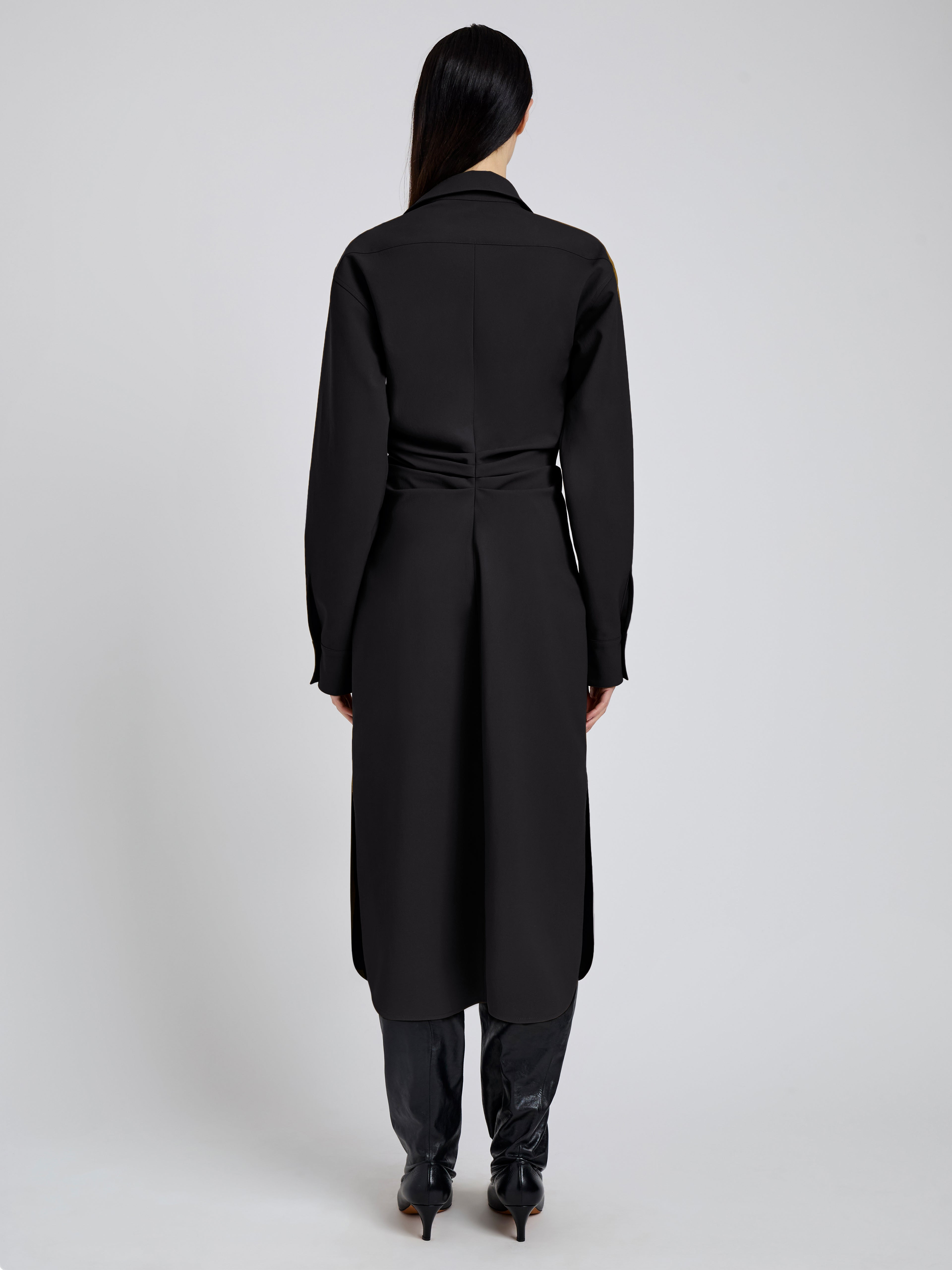 Flora Dress in Bi Stretch Cotton Nylon - 4