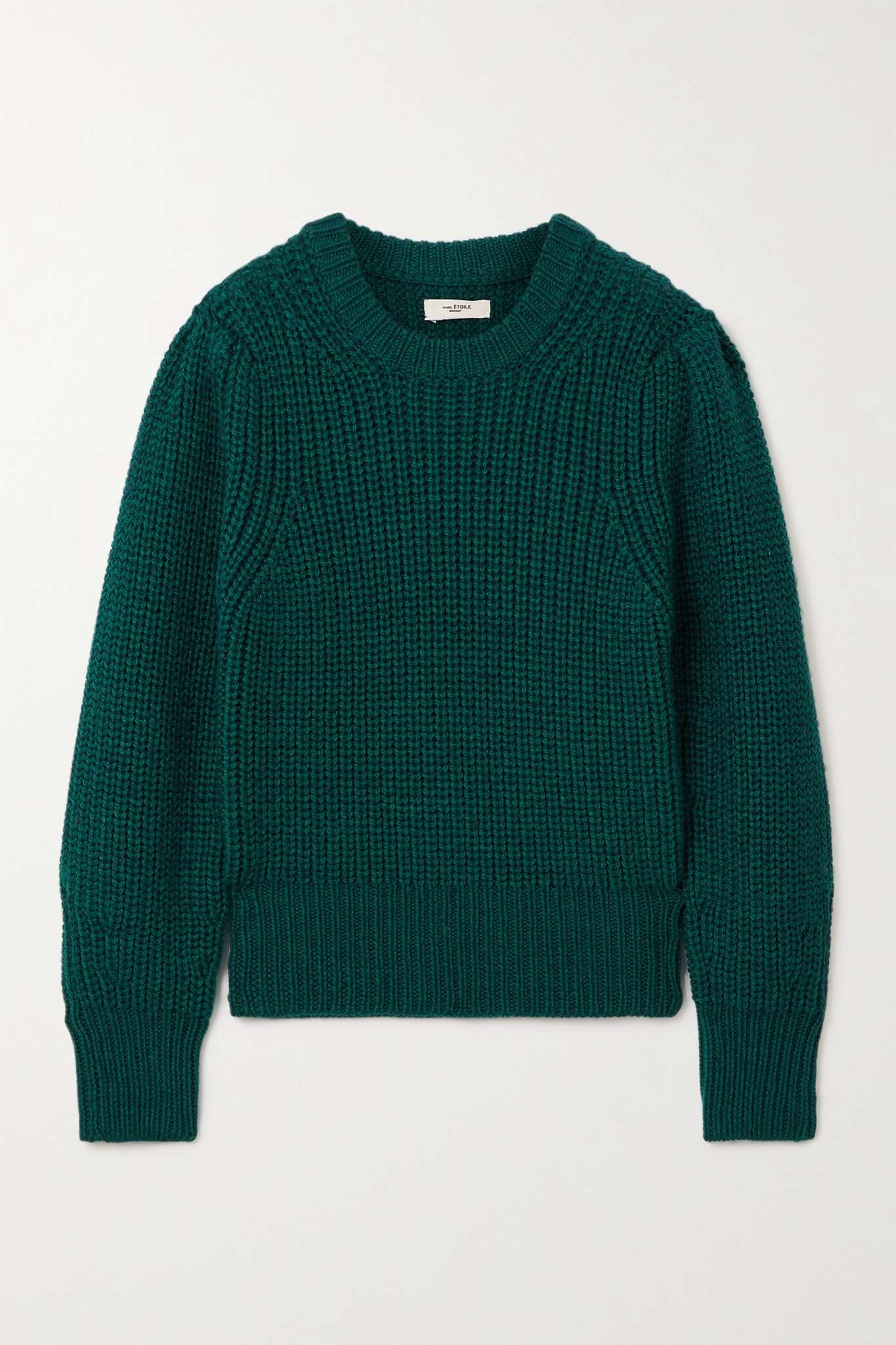 Pleane ribbed merino wool-blend sweater - 1