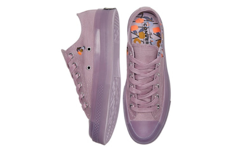 Converse (WMNS) Converse Chuck Taylor All Star 1970s 'Purple' A01731C outlook