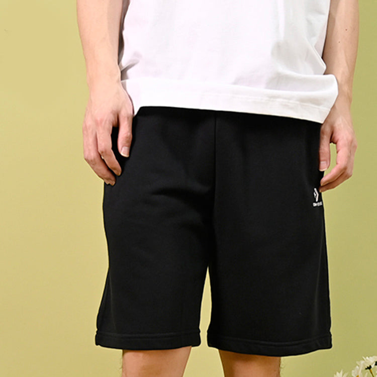 Converse Go-To Embroidered Star Chevron Standard-Fit Fleece Short 'Black' 10023875-A01 - 4