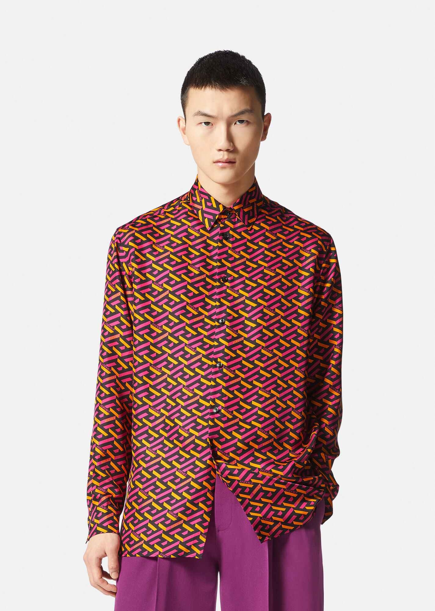 La Greca Silk Shirt - 3