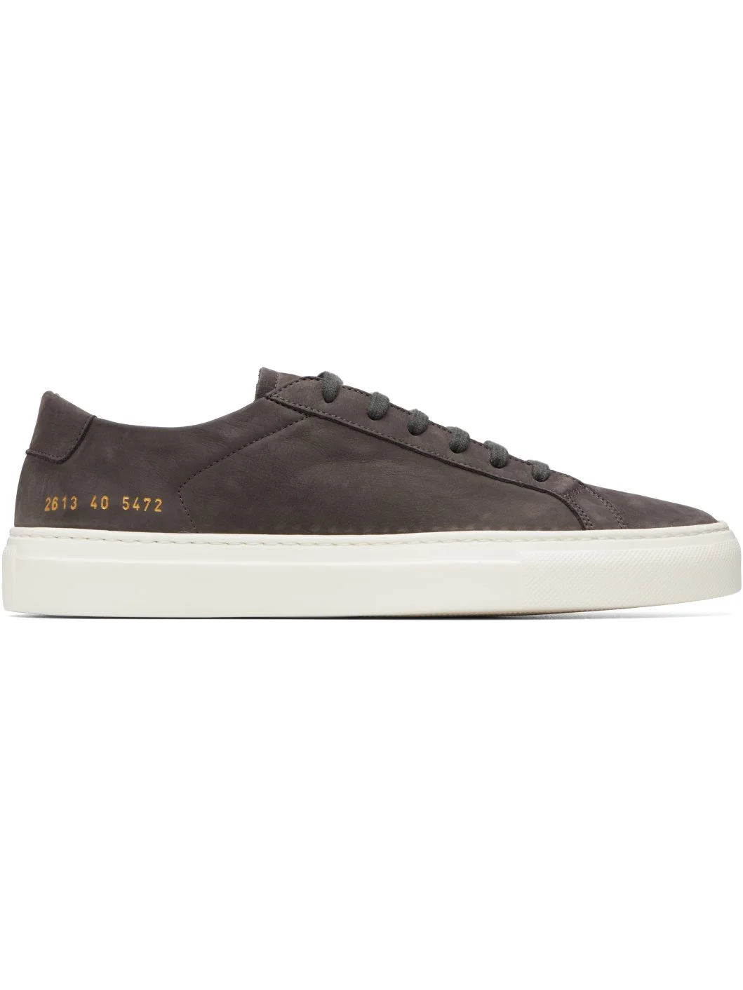 Gray Achilles Nubuck Sneakers - 1