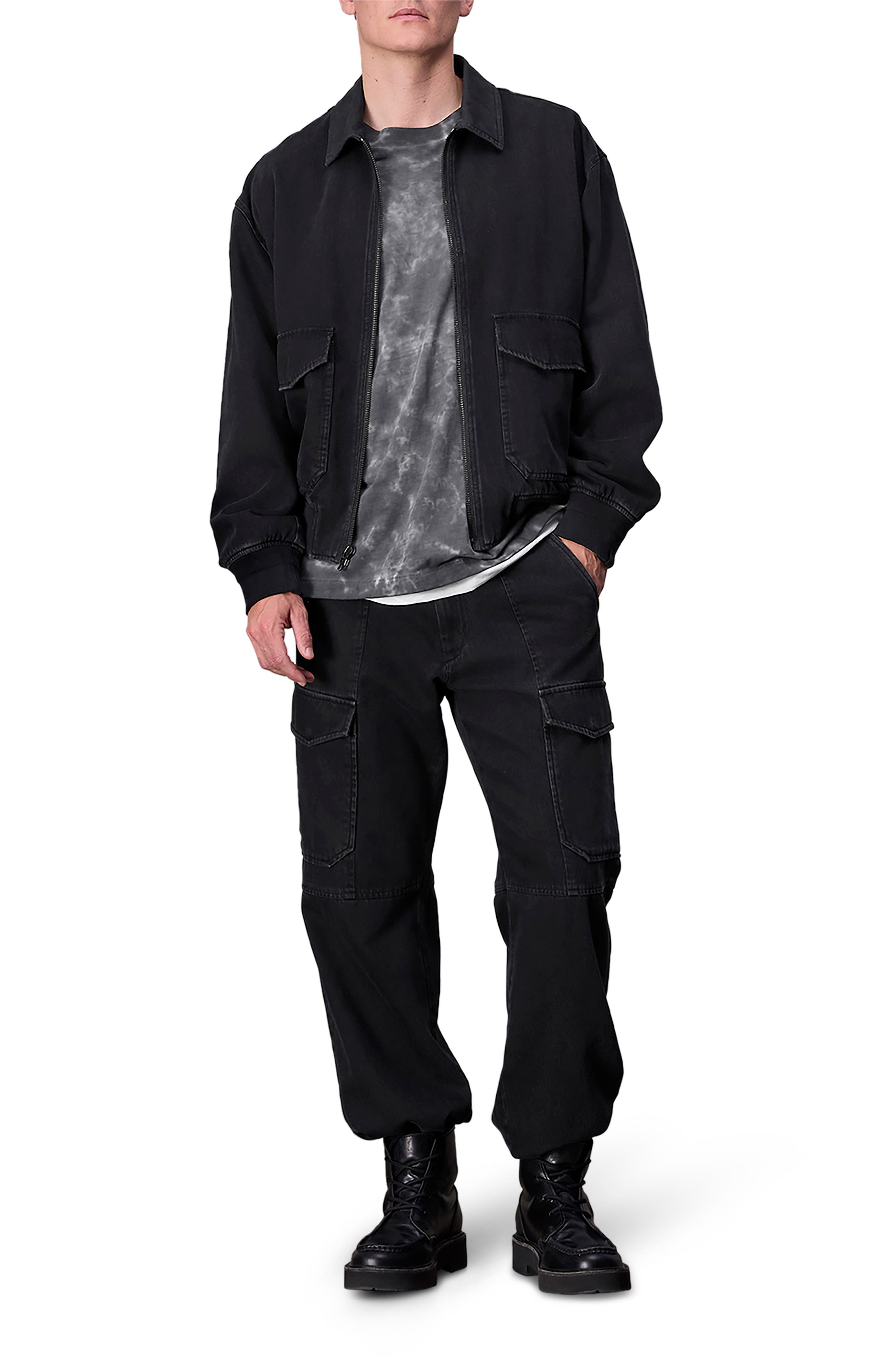 rag & bone Dorset Denim Jacket in Black at Nordstrom - 6