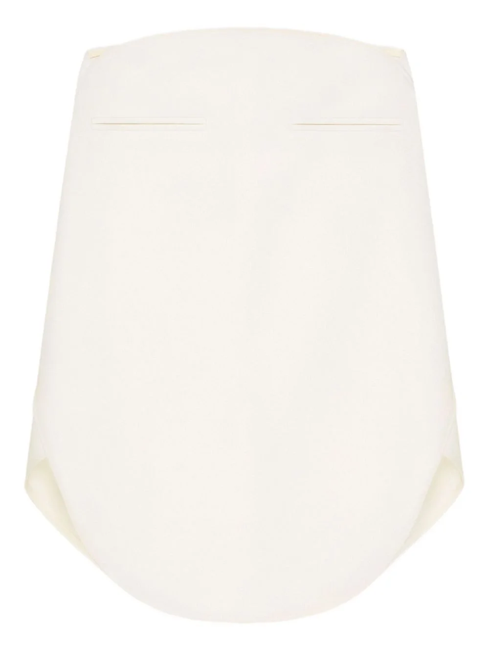 high-waisted pencil skirt - 1