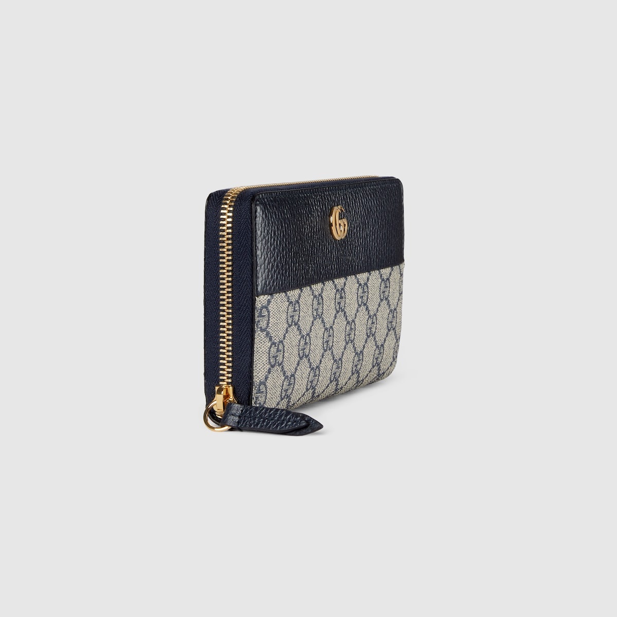GG Marmont bi-color zip around wallet - 3