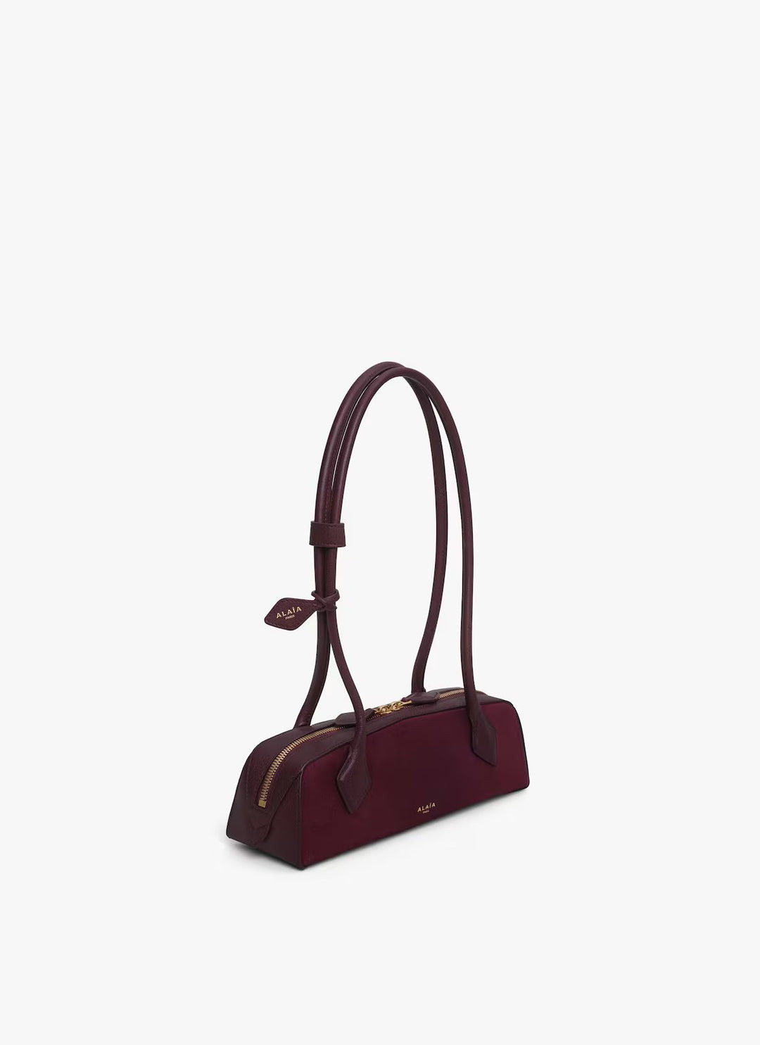 Teckel Small Suede Goatskin And Shiny Goatskin Leather - 2