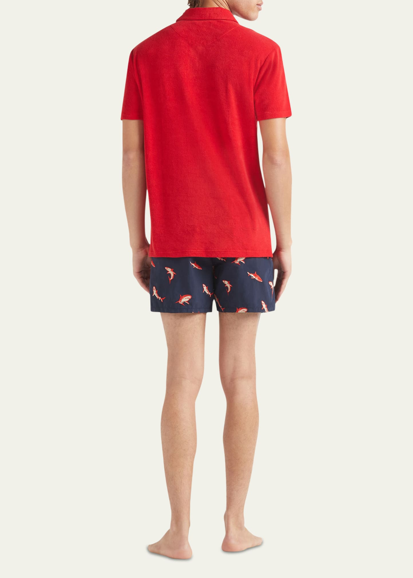 Men's Organic Terry Polo Shirt - 3
