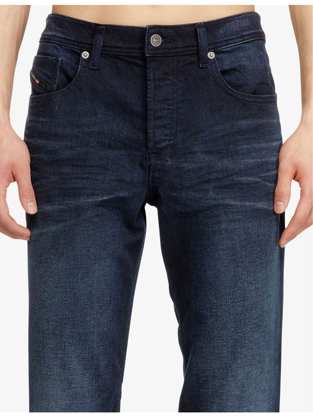 2023 D-Finitive Tapered-Leg Regular-Fit Denim-Blend Jeans - 5