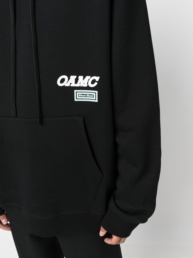 logo-print hoodie 5
