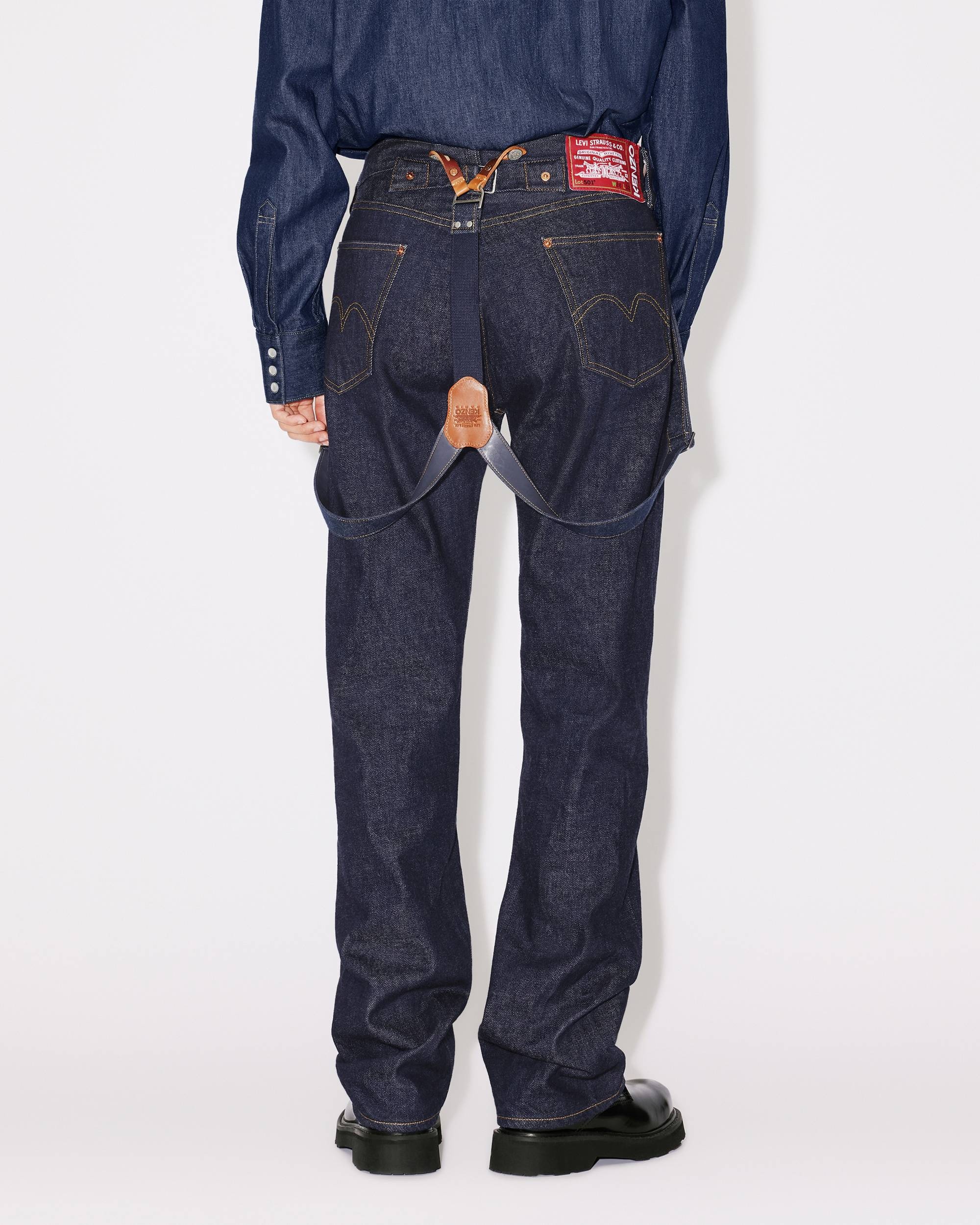 KENZO x LEVI'S® 501® 1933 jeans with braces - 5