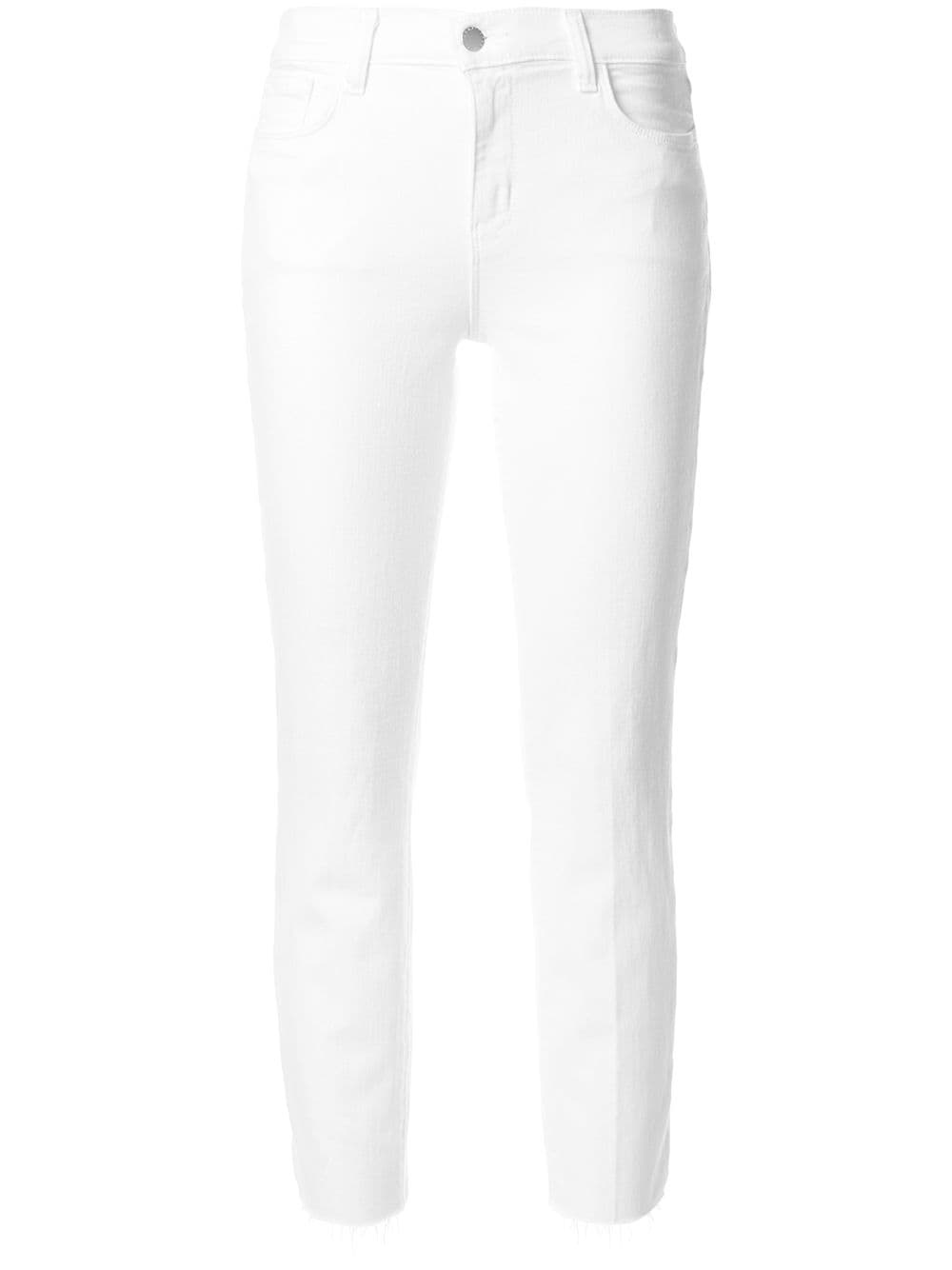 cropped jeans - 1
