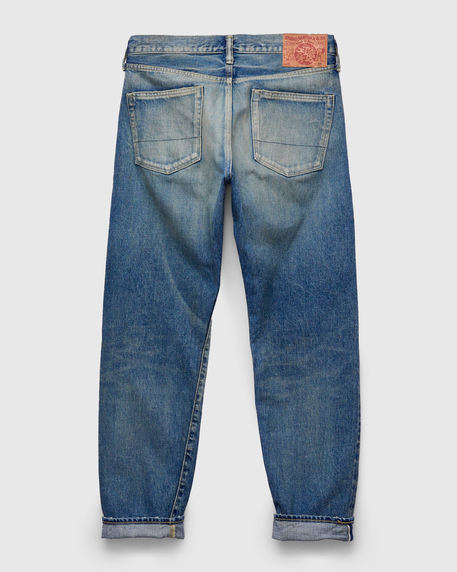 D1826 "Ivy Wash" 13oz Selvedge Denim - Relaxed Tapered Fit - 2