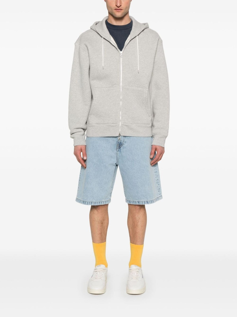 Carhartt logo-detail denim shorts outlook