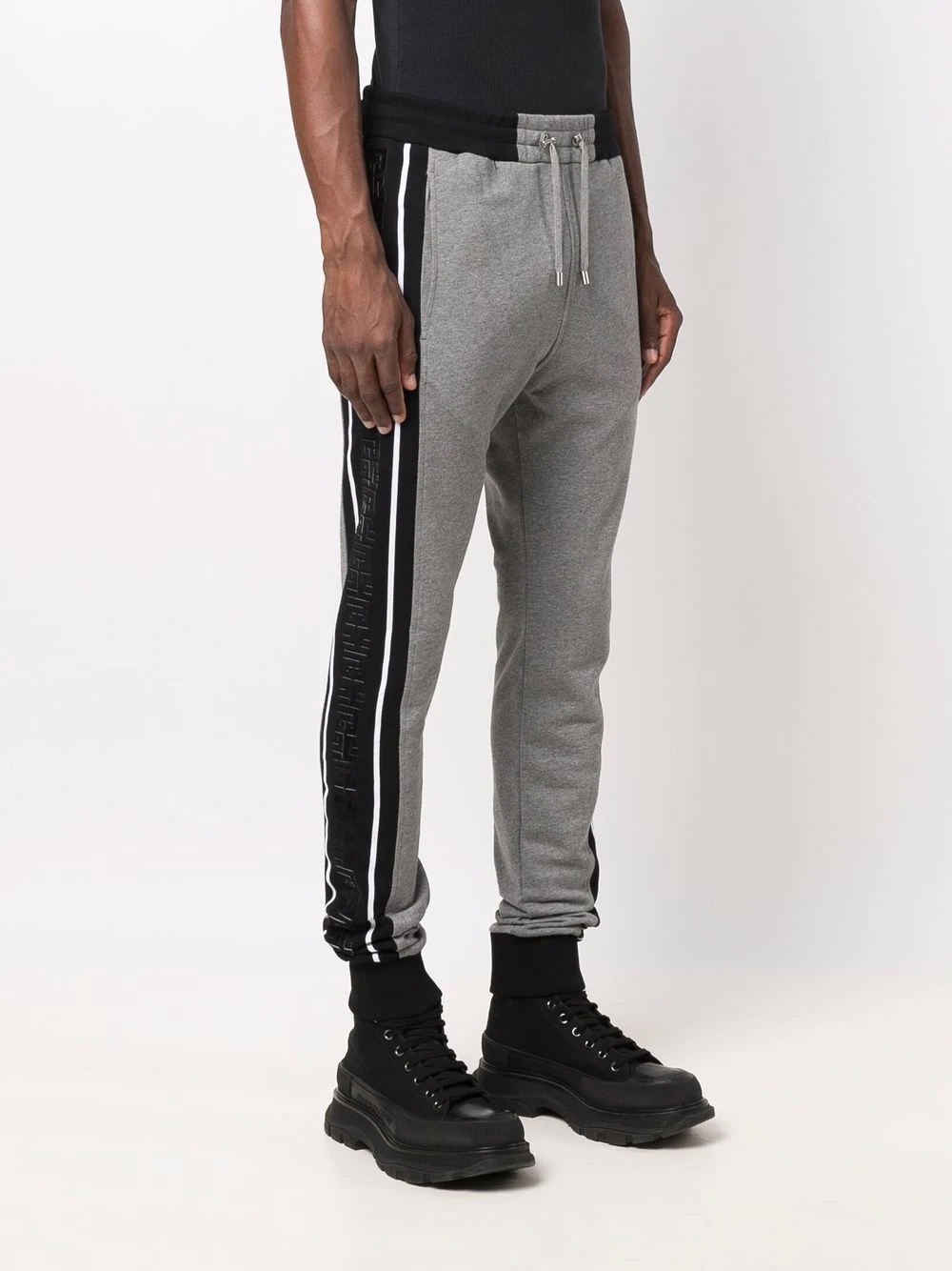 side-panel track pants - 3