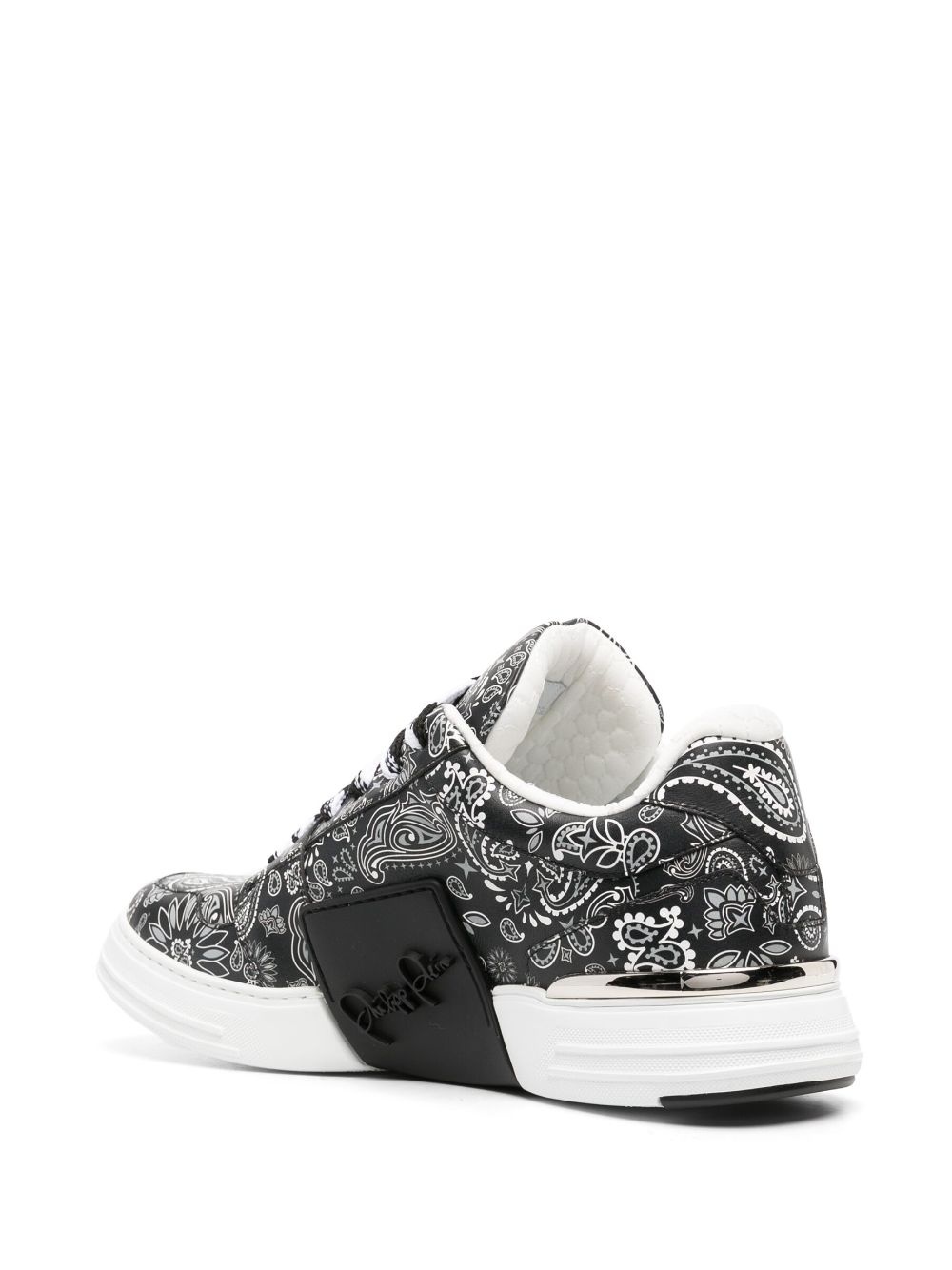 Super Street paisley-print sneakers - 3