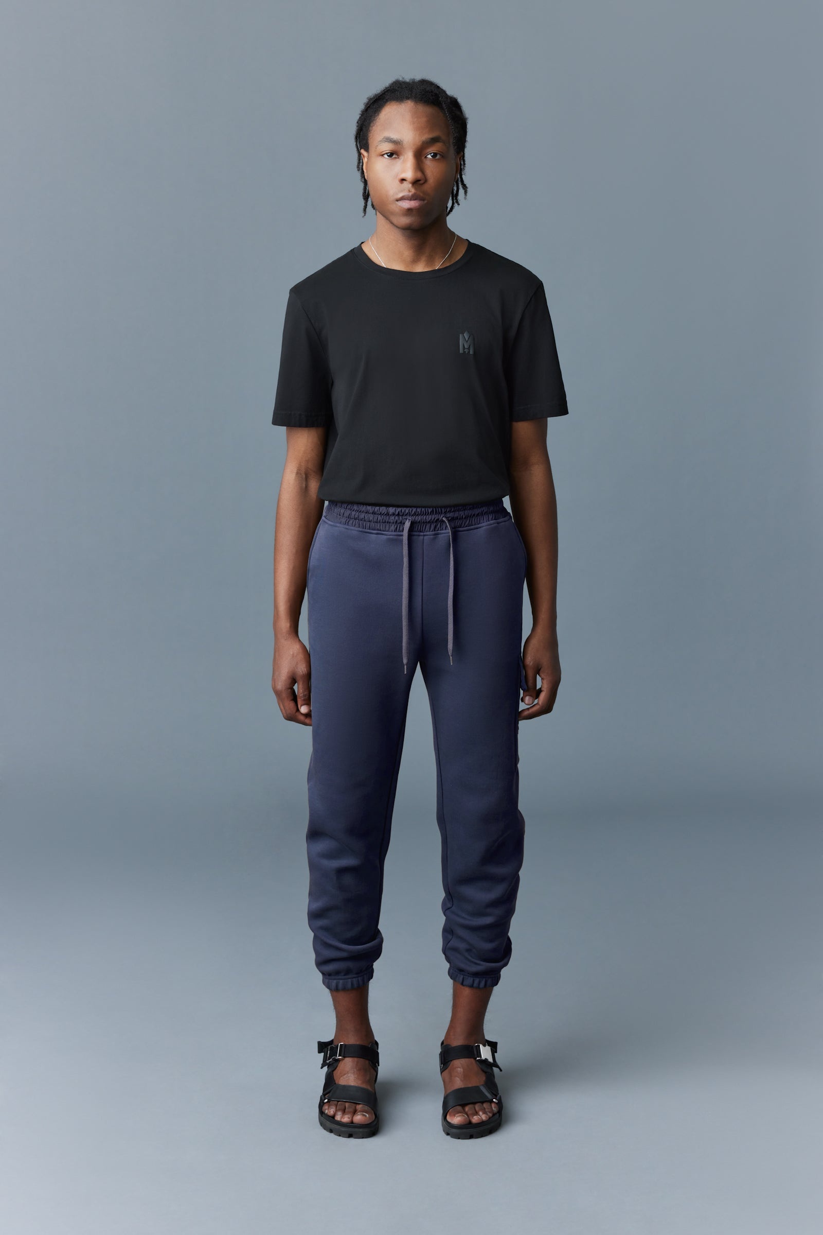 MARVIN Double face jersey sweatpants - 2