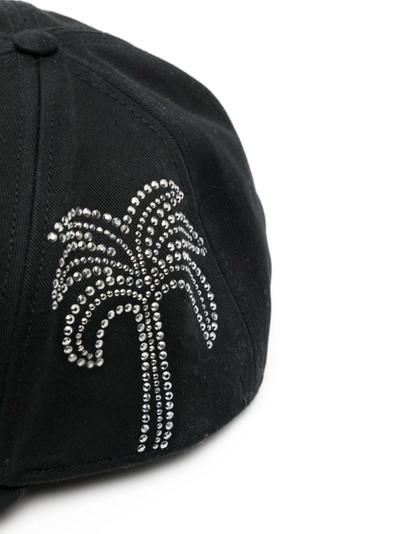 Palm Angels PA Milano rhinestone-detail hat outlook