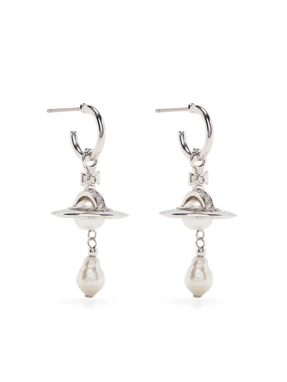 orb-detail post earrings - 1