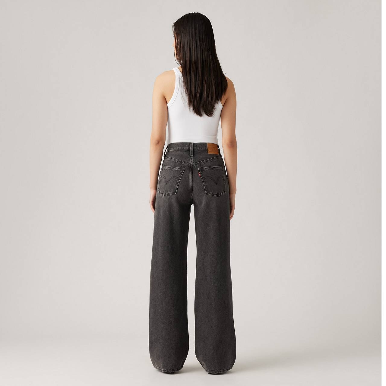 RIBCAGE WIDE LEG WOMEN'S JEANS - 5