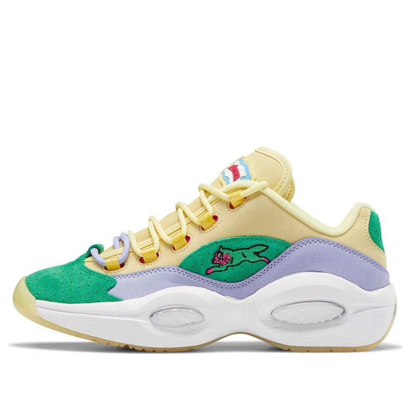 Reebok BBC Ice Cream x Question Low 'Yellow Lilac Glow' FZ4345 - 1