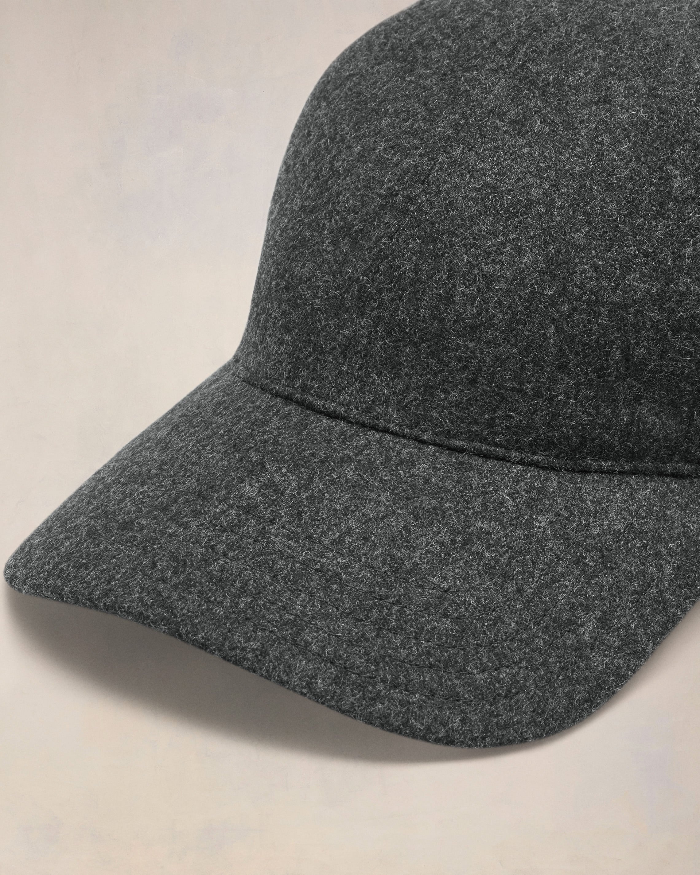 AMI ALEXANDRE MATTIUSSI LEATHER PATCH CAP - 3