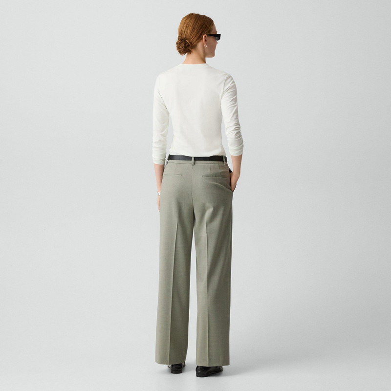 Theory Classic Straight Pant in Wool Gabardine outlook