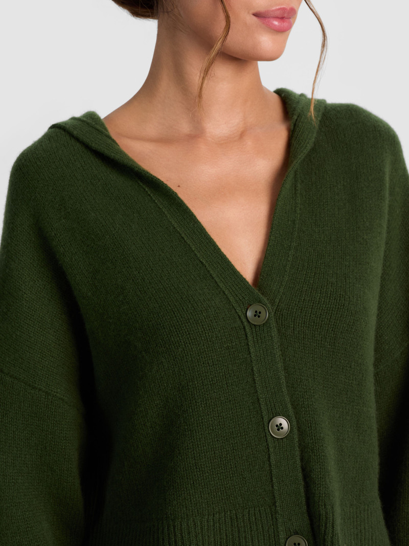 COREY HOODED CASHMERE CARDIGAN 5