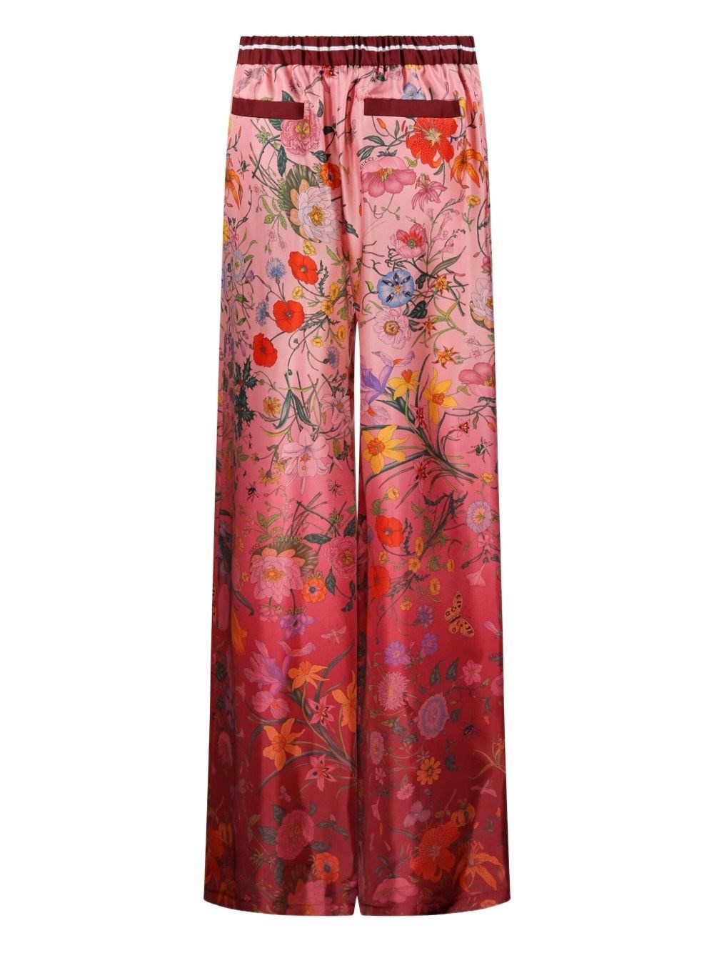 Printed silk trousers - 2