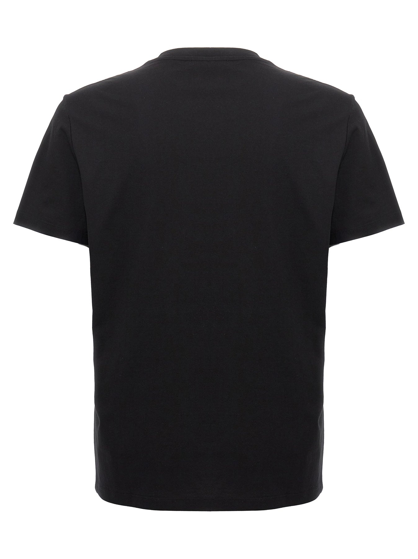 Silver Balmain Vintage T-Shirt Black - 2