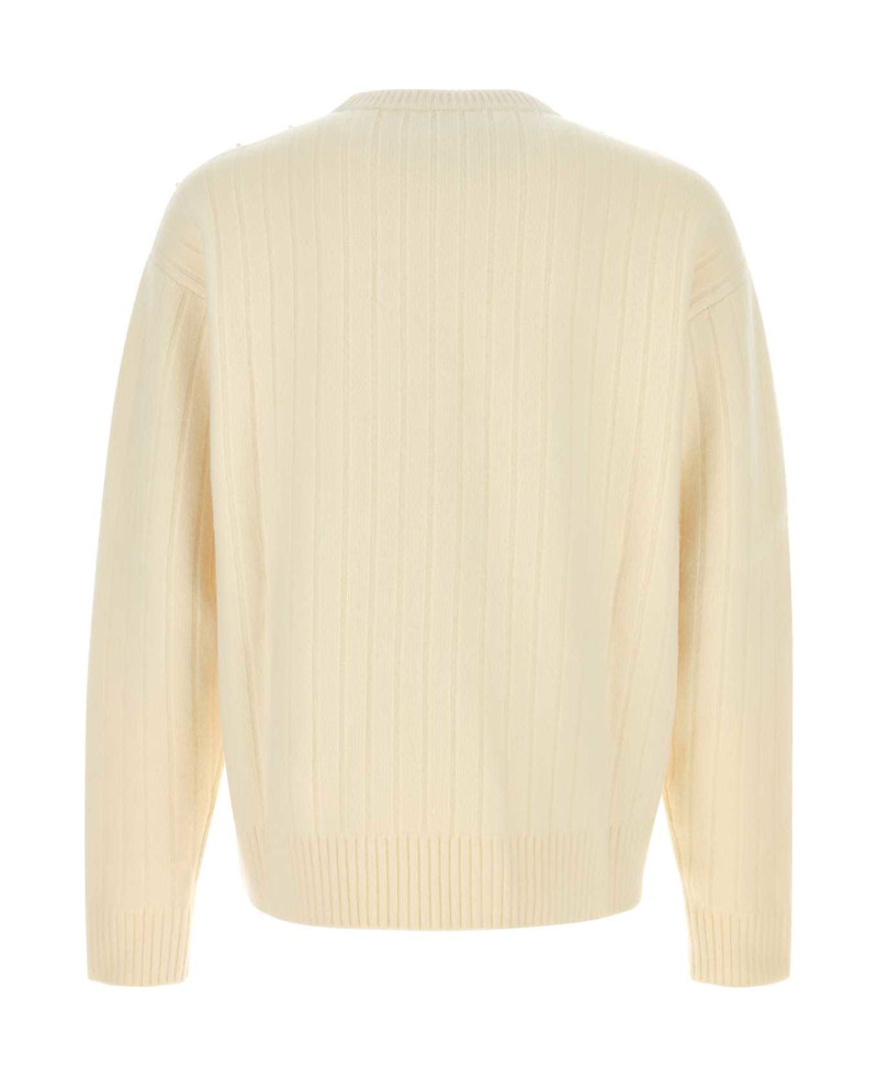 GUCCI Ivory Wool Blend Sweater outlook