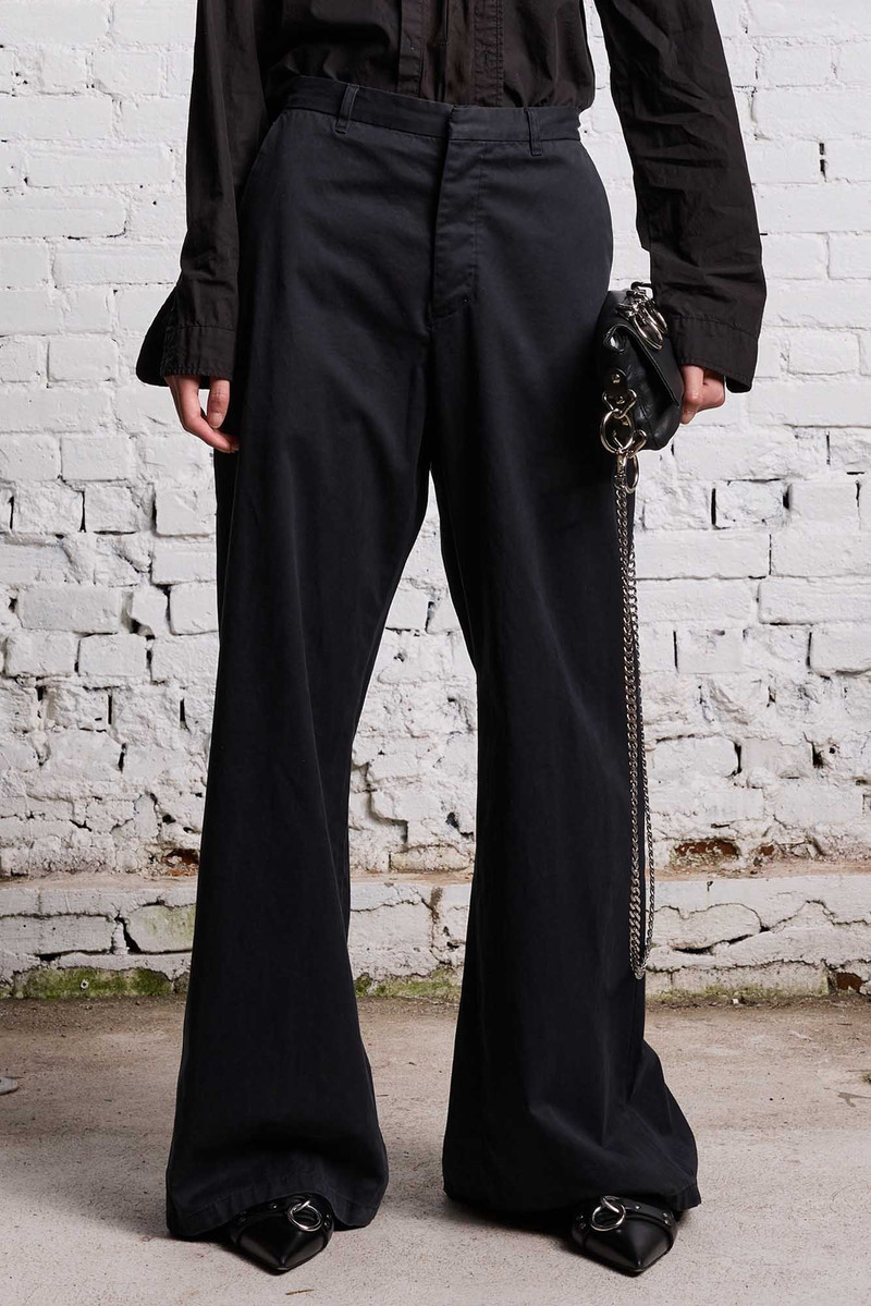 TRENCH TROUSER - BLACK 4