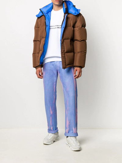 MSGM reversible puffer jacket outlook