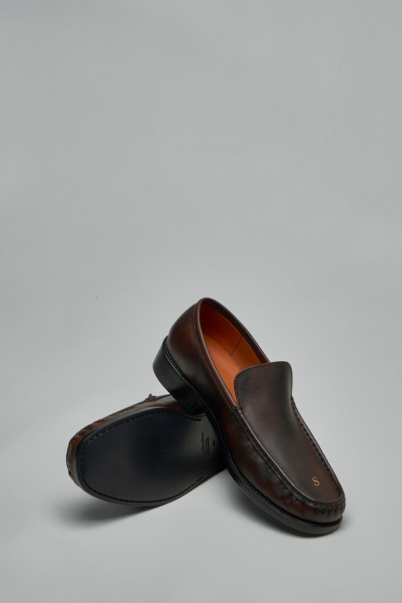 Acne Studios Leather Loafers outlook