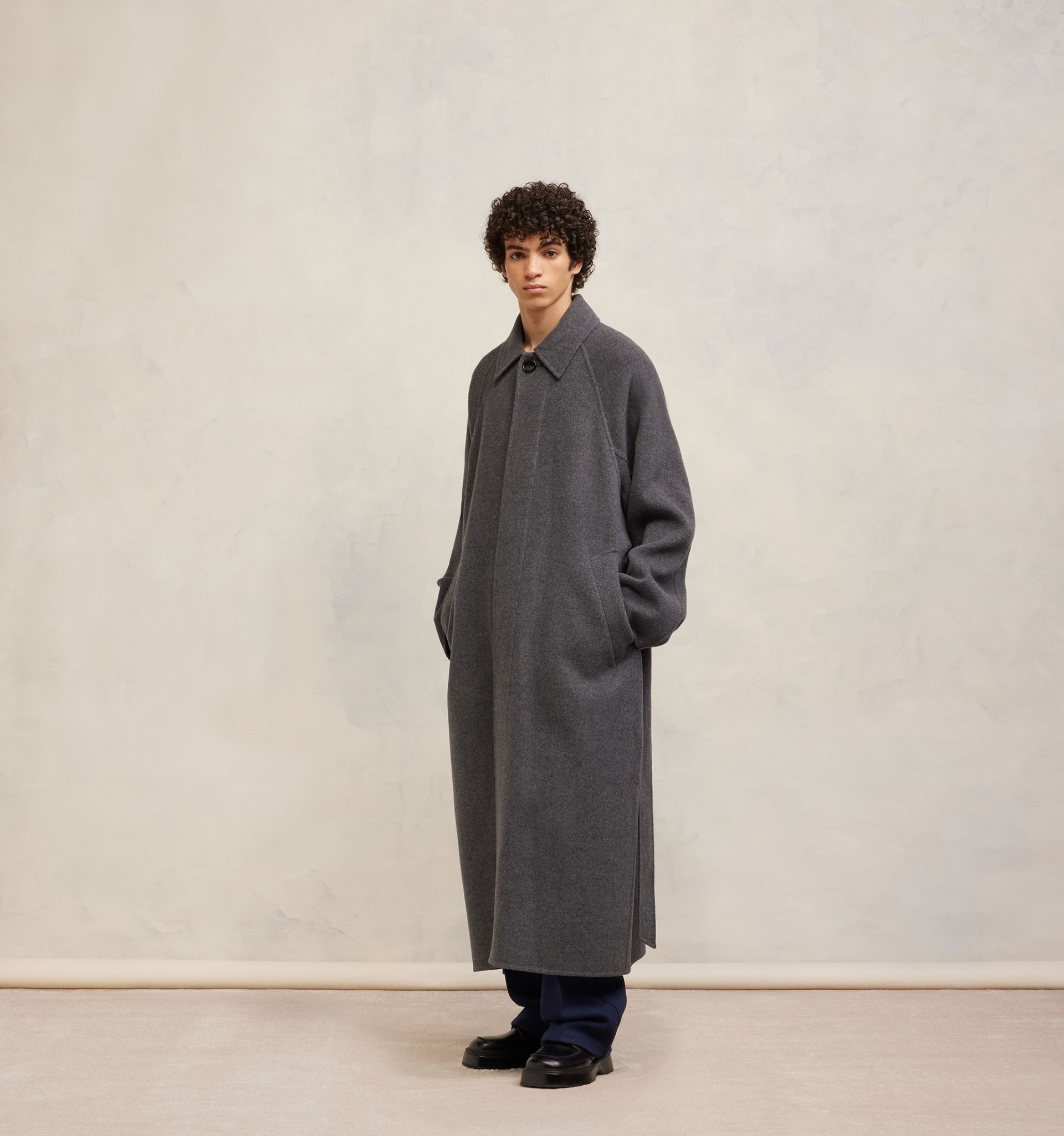 Long Belted Coat - 4