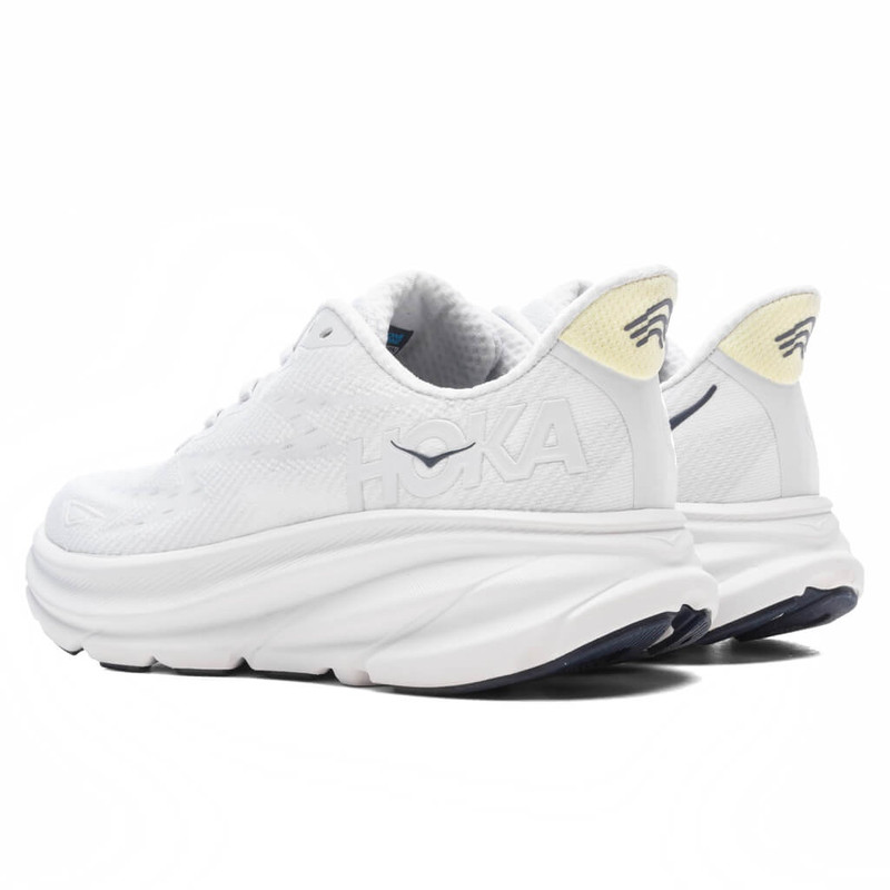 WOMEN'S CLIFTON 9 - COSMIC GREY/WHITE 3
