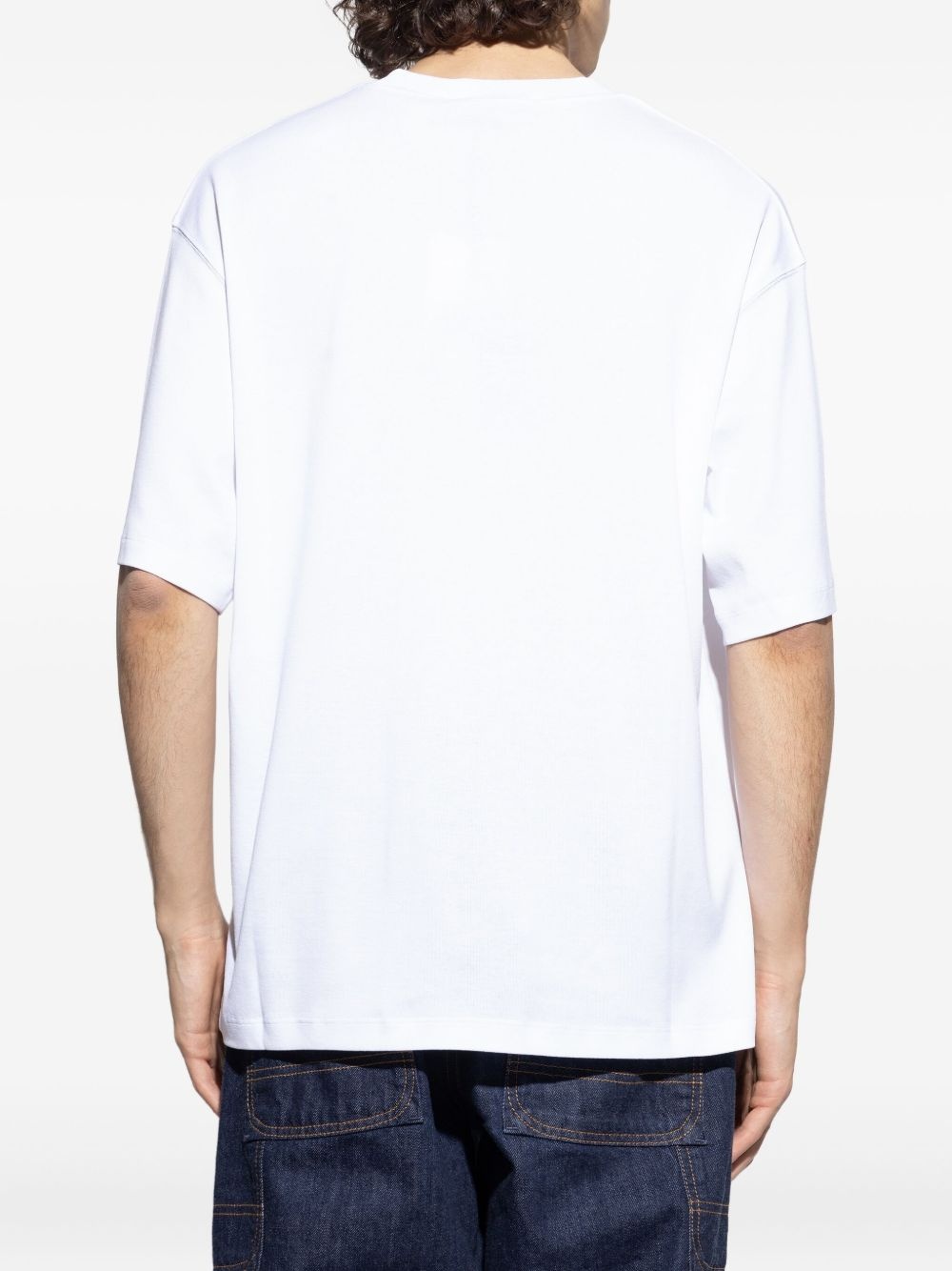logo-embroidered T-shirt - 4