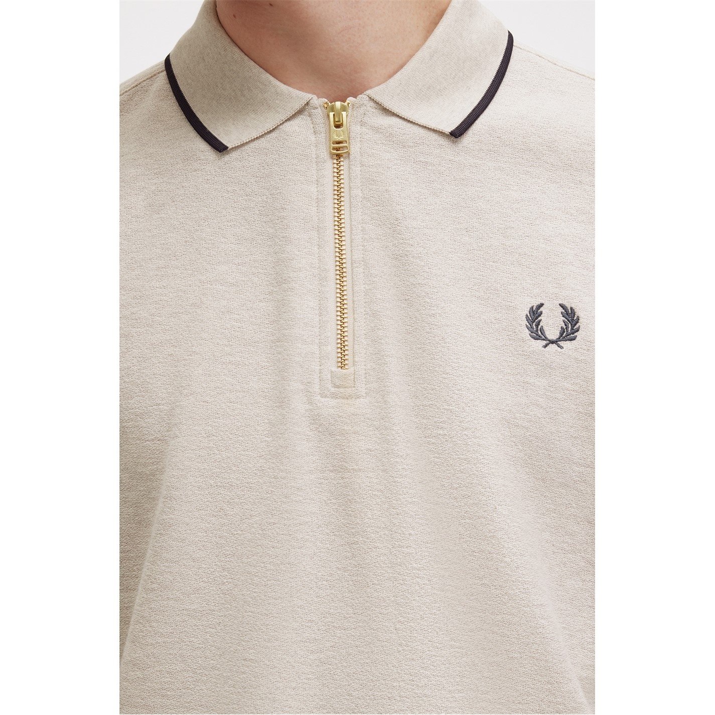 FRED CREPE ZIP POLO SN43 - 2